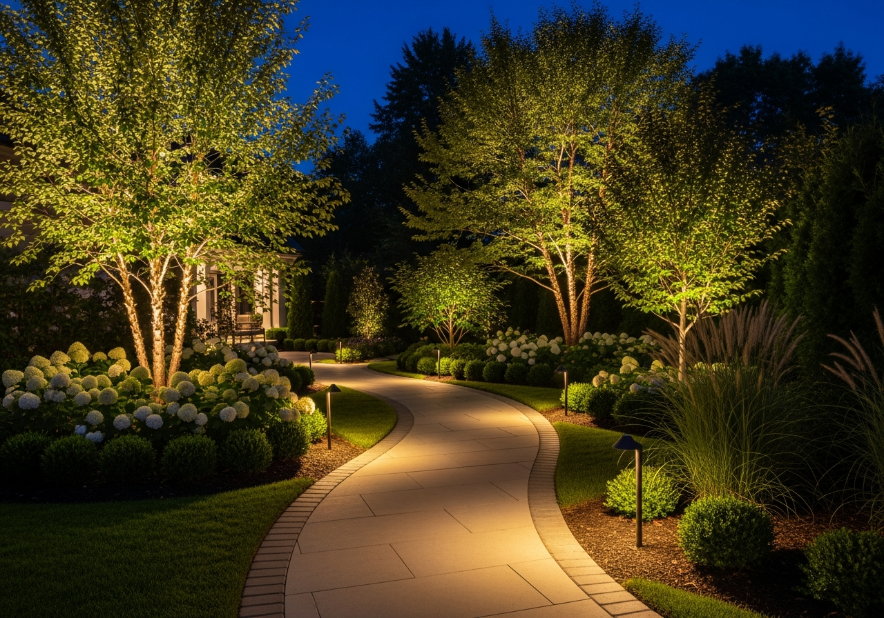 Landscape Lighting — sprinkler & irrigation service in DFW and Houston